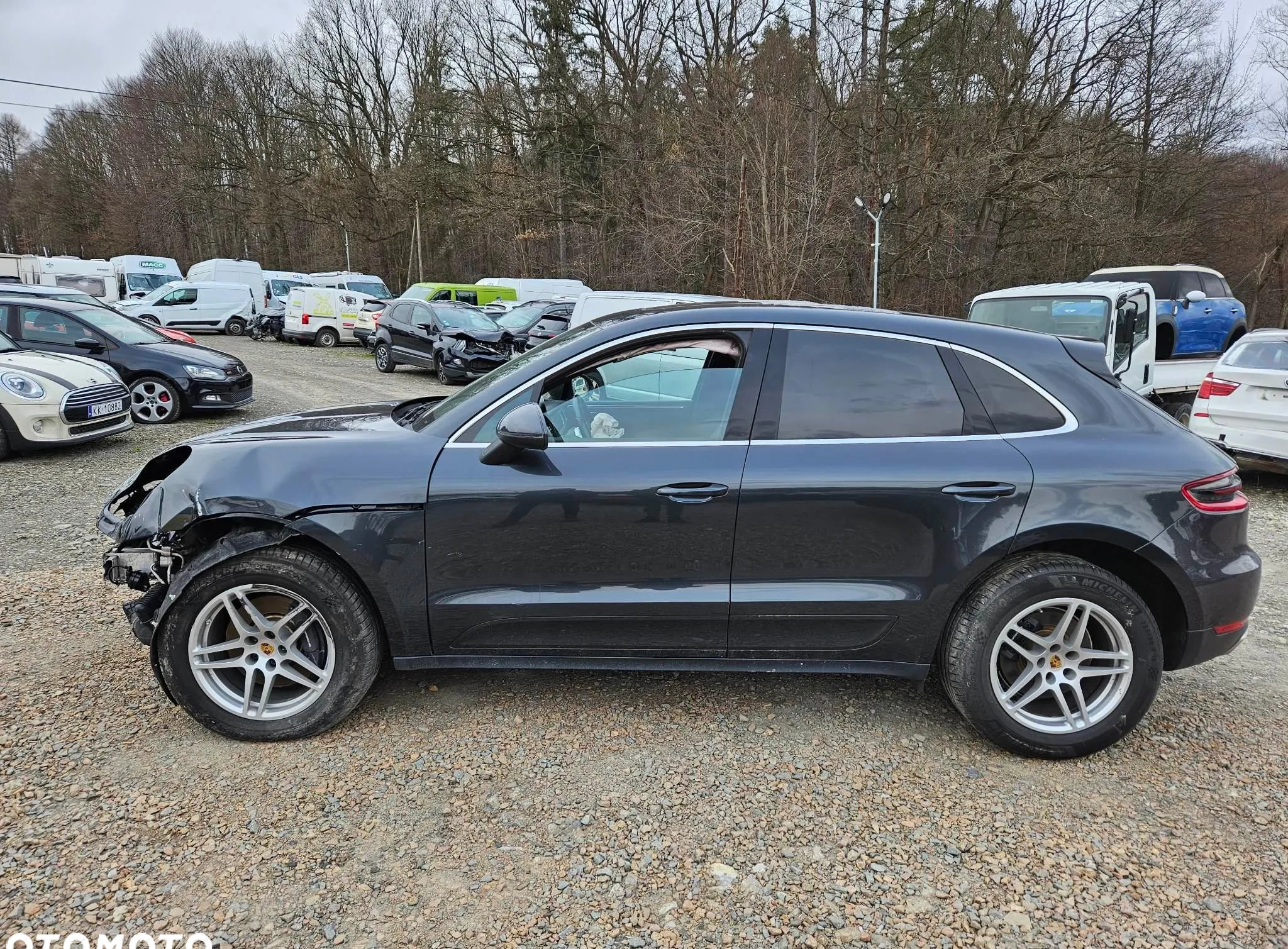 Porsche Macan cena 94500 przebieg: 79000, rok produkcji 2016 z Warszawa małe 301